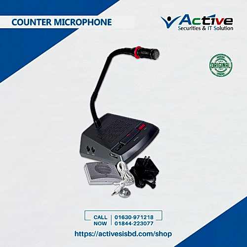 HTDZ HT-DZ II Box Office Counter Microphone